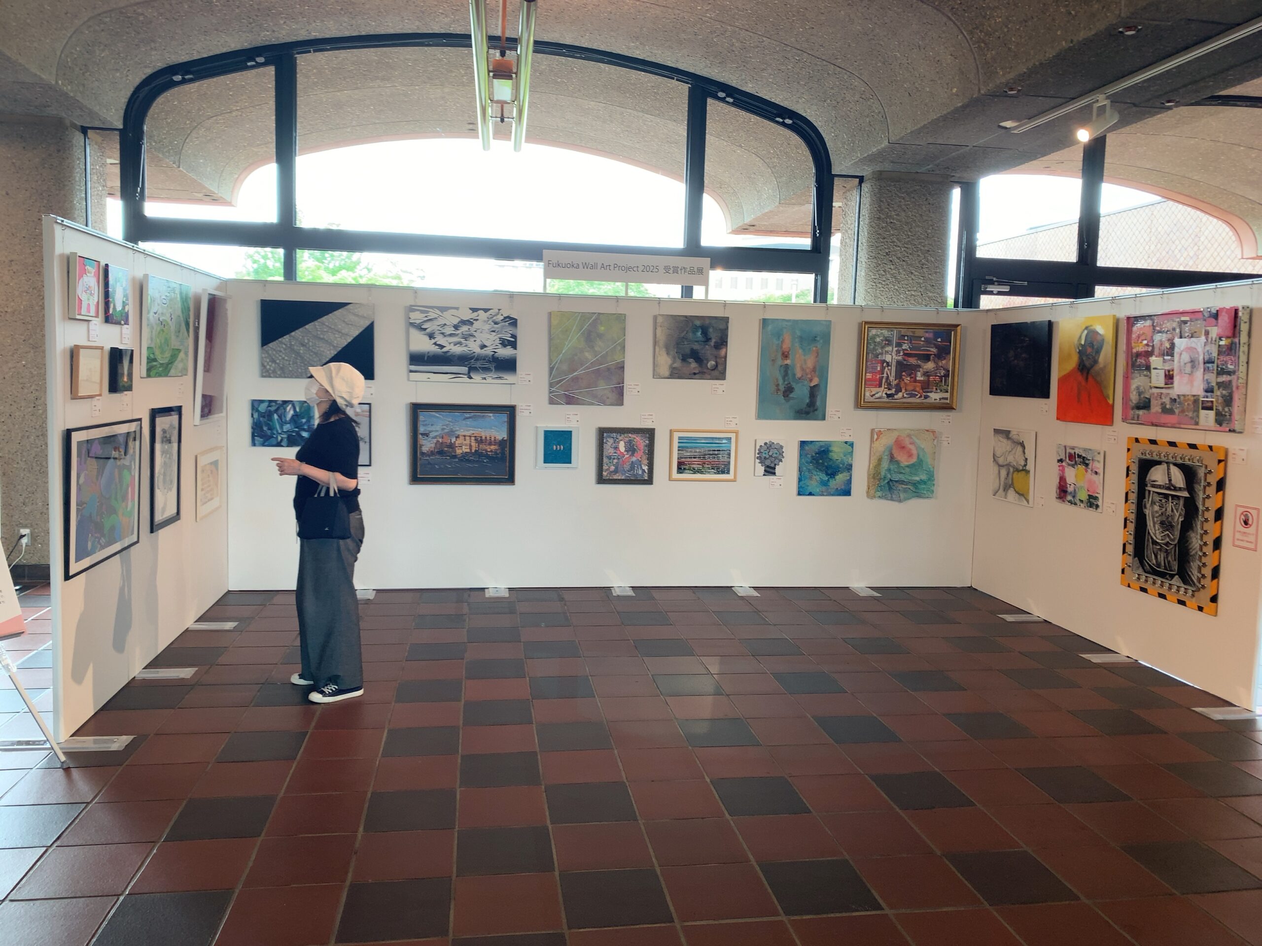 FWAP作品　福岡市美術館で展示中です