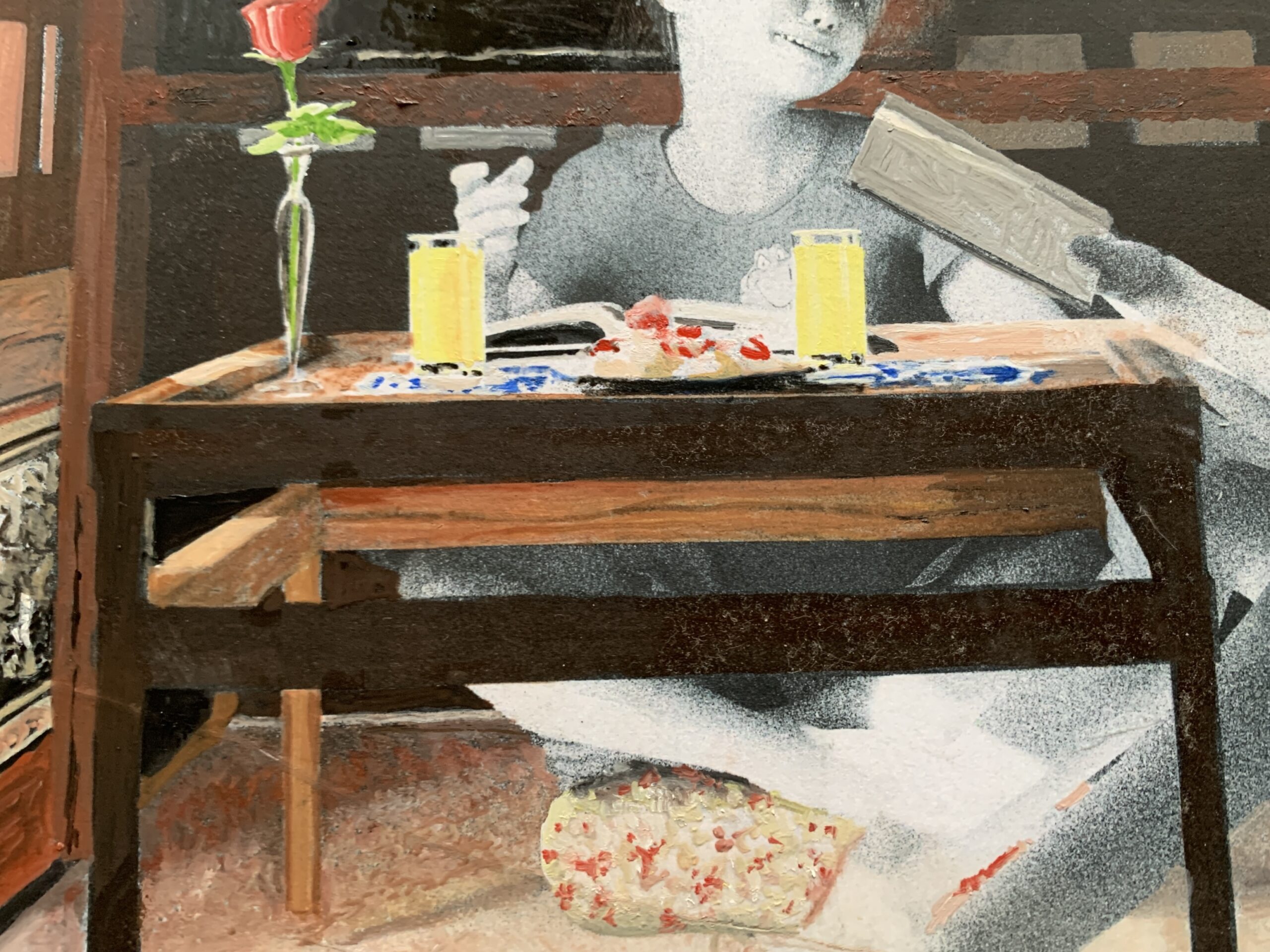 F8・油彩画・進捗状況